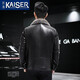 
Kaiser (KAISER) genuine leather jacket, men's genuine leather jacket, fur mink coat, men's head layer goatskin whole mink liner thickened black 170/L, suitable for weight 110-130 Jin [Jin equals 0.5 kg]