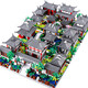 Zhiai Falcon Blocals Blocys Building Chinese Building Adulte Micro-grain Assembly Blocs Blocs Toy Ornaments Modèle Potala Palais 3884 PARTICULES + acrylique +