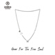 ROCK&RIDE Starburst Chain Necklace S925 Silver Chain Clavicle Chain Women's niche design trendy Starburst Chain (50CM)