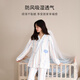 Aijia confinement clothes for summer thin pure cotton after childbirth spring and autumn 100 cotton sweat-absorbing postpartum summer pregnant women pajamas home clothes Summer 25-35 pure cotton A1289 XL (155 Jin [Jin equals 0.5 kg]) soft skin-friendly breathable sweat-absorbing