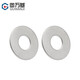 Guwanji iron galvanized flat washer, thickened metal washer, Washer, round screw washer, ultra-thin flat washer, M10*20*2, 50 pieces