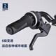 迪卡侬折叠车TILT120折叠自行车20寸轻便便携城市通勤上班轻量单车 奶茶色 20英寸
