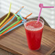 Yekee Disposable Straws 250 Pack Fun Art Straws JD-7075