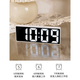 Hualan Luminal Mirror Clock INS Desktop horloge horloge TABLEAUX OBRES