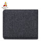 Кошелек чудесного кошелька Scarecrow Men's Youth New Oxford Clate Soft Card Сумка B Стиль Black (Oxford Cloth Inner Linting)
