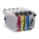 Подходящие братья Detesinni MFC-J2320 Filling Ink Cartridge MFC-J2720 Printer непрерывный подача чернил Cartridge LC699/695 Ink Ink LC699/695 набор заполнения + набор 1 Ink 1 (без чипа)