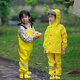 Midele children's raincoat overalls rain pants one-piece Anji play clothes dual-use waterproof body boys and girls kindergarten set 901 yellow overalls M