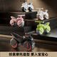Babbit Balance para niños Vehículo corredizo Carretador de automóviles corredizos 1-2-3-4 sin pedales para motocicletas de scooter de bebé durante un año, bolso blandro insignia mejorado Phantom Black + Sit Bench