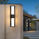 Huilang outdoor full copper wall light waterproof corridor stairs courtyard door front balcony terrace outdoor wall light 7027-47CM three colors of electricity connection