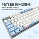 罗技（Logitech）K845机械键盘 游戏键盘 办公键盘有线全尺寸办公家用背光电竞吃鸡键盘 K845-青轴-鲸落+G102有线鼠标黑色