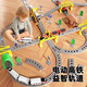 Letop Baby children's electric train high-speed rail track toys for boys 3-4-5-6th birthday June 1st New Year gift 178cm double-decker/double-track (train + high-speed rail track) [Exquisite gift box]