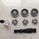 Geeignet für FEIKE FR6 ELEKTRISCHER Rasierer FS711FS871FS325 876 FS719 872 Blade Net Messer Kopfzubehör 1 Klinge + 1 Messernetz (Masse) ohne Logo
