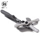 鰰 Multifunctional angle shears, adjustable angle scissors, wire groove shears, buckle strips, woodworking shears, Fukuoka Tools, angle shears FO-4004