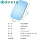 
Glass rearview mirror small round mirror reflector high definition frameless 360 degree reflective wide angle large field of view rearview mirror car reversing mirror blind spot blind spot mirror car supplies [colorless ordinary] rectangle (one pair)