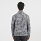 Lilang leichte Mode -Herrenkleidung [gestrickt Jacquard] Wollmantel Herren Kurzes Revers warme Wolljacke Q4dyr102 Blau und Weiß 2xl (180)
