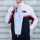 Nike (Nike) Veste masculine Spring and Automne Nouvelle-Fashion Sportswear Veste respirante confortable Top Contord Clothing CK2218-010 AV9756-100 / Blanc et Black Splicing XL
