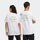 ADIDAS NEO NEO CHINA Valentín Regalos Mases casuales M S SW SLOGAN TEE MANGA CORTA TOP HC9740 2XL Tamaño
