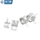Guwankidacro Elastic Blamp en acier ceinture cerceau à ressort à ressort en acier à eau Pipe d'huile de tuyau 65 Clamp en acier manganèse Q673 Pince de tuyau M19X10X1 [10 pièces]