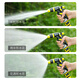 Hanxuan flower watering hose watering nozzle gardening spray gun high-pressure shower car wash water gun sprinkler household set garden high-pressure car wash water gun + 4-point water connection