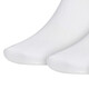 Adidas men and women socks 2025 autumn casual training triple pairs running mid-tube elastic breathable sports socks JC9273 JC9273/white/triple pairs/main recommendation L