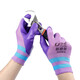 [Ladies 'Small] Jishou A698 Arbeitsschutzhandschuhe Gummi-Wasserdicht und glattes atmungsaktive Baustelle Arbeit und Arbeit.