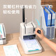 
Deli financial certificate binding machine file manual hole punching machine office hot melt riveting pipe file accounting binding machine thickened 3878S standard + 1 spare drill knife