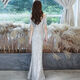 Evening dress for women 2022 new high-end temperament slim aura queen evening dress 2022 banquet annual meeting stage show temperament elegant slim and slim high-end light luxury fish tail skirt silver M