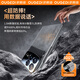 Ogdi 35 Anti-Peep Style丨Customized for Xiaomi Mixfold4 Mobile Phone Case Folding Screen Sheepskin Fold4 Protective Cover with Shell and Film Integrated Protective Cover Xiaomi Fold4 Cool Black Anti-Peep Style丨Genuine Leather Feel丨Integrated Shell and Film