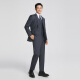 Youngor (Youngor) Suit Men's 295 Sea Tops Tops Wool Plaid Lana pura Pura Soft y cómoda Centro Comercial del mismo estilo Azul Yotn217295 Fiy Top XL 180/100a