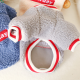 Dipur Pet Dog Clothes Cat Clothes Teddy Puppy Clothing Autumn and Winter Clothing Schnauzer Small Dog Gray S: Recommended within 4-8 Jin [Jin equals 0.5 kg]