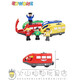 Shiying Magnetic Electric Remote Control Small Train En bois Train Train Train Train Train Train Trolling Trolling à l'avant du véhicule Gift Blue Magnetic Train Blue + 2 voitures