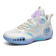 Phantom 3 zapatos de baloncesto para zapatos para niños para niños y zapatos deportivos de adolescentes para la superficie de cuero de los estudiantes sin deslizamiento Kobe Junior High School 'Sneakers 866 Beige Mesh - Air Cushion Model 40 Tamaños Sigue para enviar calcetines de baloncesto + Braceletas fluorescentes
