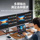 Type-C拓展坞雷电3/4扩展坞USB-C转HDMI分线器转接头 适用MacBoo 10合1HDMI+VGA+网卡+音频15601