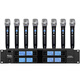 
Runpu Runpu domestic professional conference microphone infrared frequency wireless one-to-eight handheld microphone RP-WUHF698S