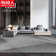 Clcey Wohnzimmer Teppich Leichtes Luxusfalle Couchtisch Teppich Schlafzimmer rein graue Anti-Rutsch-Anti-Dirty-verdickte Nicht-Take-Nacht-Decke jetzt modern 3291 80 cm*160 cm (kurzes Wischtuch verdickt)
