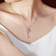 Yuan Shengfu's new PT950 boutique fashion gourd pendant platinum pendant atmospheric platinum necklace pendant for women 2.08g