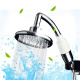 Yuanyuan bathroom shower handheld shower head large diameter 300 holes powerful supercharged large water output shower head set screen bathroom wall-mounted new bath purification nozzle universal supercharged flower umbrella shower head filtered water purification dechlorination soft water shower large shower single nozzle