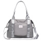 Victoria Traveler Travel Bag Women's Portable Luggage Bag Large Capacity Travel Bag Folding Bag Sports Leisure Fitness Bag V7090 Large Version Gray