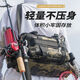 Jiazhi fishing lure bag, multifunctional waist bag, crossbody bag, large capacity fishing rod bag, special storage bag, fishing gear bag, waterproof fishing gear bag, special camouflage [naked bag] No Specifications
