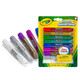 Crayola Crayola 5 colors 9 colors washable thick head flash glue pen children's creative hand-painted painting tools 9 colors washable thick head flash glue pen 69-3527