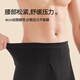Septwolves [Pure Cotton Antibacterial] Thermal Underwear Men's Autumn Clothes and Autumn Pants Set Round Neck Autumn and Winter Cotton Wool Underwear Set Dark Gray