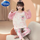 Disney Girls Pajamas Los niños delgados de manga larga para niños y otoño y otoño de la algodón de algodón de algodón de manga larga de primavera y otoño y otoño.