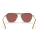 Gafas de sol de ray-ban kangmu gafas de sol polarizadas marco de metal de titanio irregular 0RB8064 9207 width de lente: 53 mm