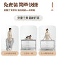 ULOP one-click folding crib multi-functional bed removable splicing baby bed 0-3 years old newborn baby rocking bed cradle crib-removable and washable flagship model
