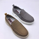 
Shachi men's shoes 2024 summer new lazy shoes men's casual shoes popcorn bottom breathable canvas shoes gray 3883 38