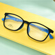 Phil Watanabe Ultraleichte Silikon TR90 Sport Anti-Slip Myopia Brille Rahmen Teenager große Kinder mit Hyperopie Amblyopia 1694 1694 Transparente Farbe C9 Rahmen + Wanxin 1,56 Asphäre-Objektive
