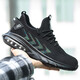 Ming'an Dun Labor Protection Shoes Men's Anti-Smash Lightweight Work Shoes Trendy Wear-resistant Anti-Puncture-Puncture-Pneumatic Safety Shoes Construction Site Workshop versatile 687 Air Cushion Flying Weaving Model 39
