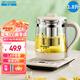 Hemisphere (PESKOE) Health Pot Tea Maker Multifunctional Kettle Intelligent Constant Temperature Electric Kettle 304 Food Grade Stainless Steel Thickened Egg Rack + Filter Model 1.8L