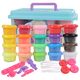 [70% neu] Disney (Disney) Leichttonfarbene Schlammspielzeug gefrorene Prinzessin Kinder-DIY-handgefertigte Gummi-Gummi-Dreambox Ultra Light Clay Girl Toy DS-2702