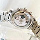 [Second-Hand 99 New] Longines berühmte Escort Eight-Needle Moon Phase Series Herren Uhr Automatische mechanische Uhr Männer Uhr L2.773.4.92.6 42mm New L687 Bewegung